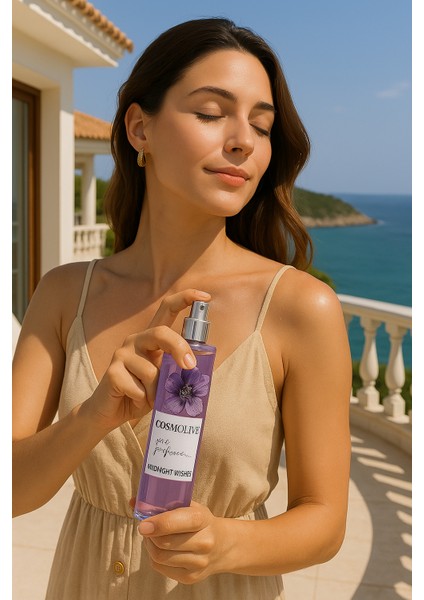 Vücut Spreyi Body Mist | Bombshell | Midnight Wishes | Kadın | Işıltılı | Nemlendirici | 250 ml fırsatları