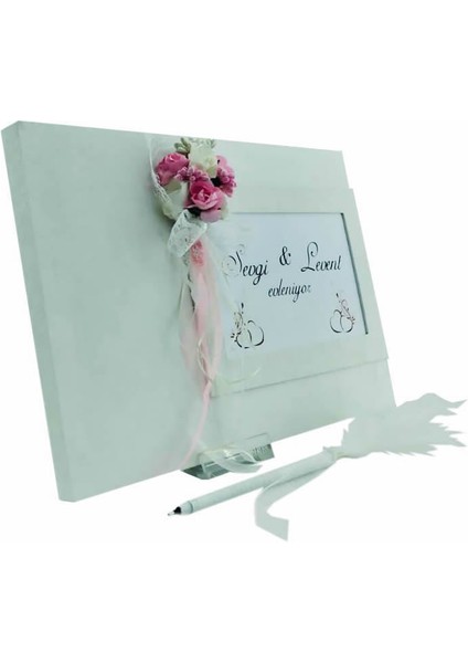 Kişiye Özel Düğün Nikah Anı Defteri modelleri