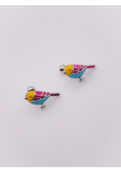 Cerrrahi Çelik Piercing ( Pirsing ) Mineli Kuş Figürlü Tragus Helix Piercing (1ADET) modelleri