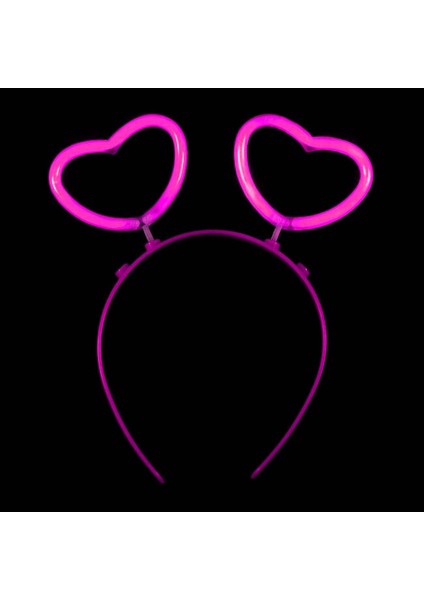 Glow Stick Karanlıkta Yanan Fosforlu Kalp 12 Adet fırsatları