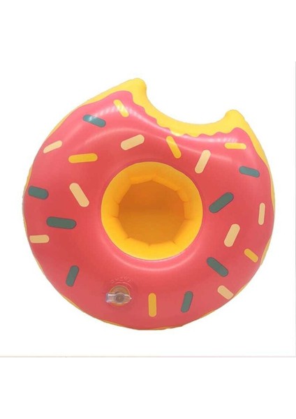 Renkli Donut Şişme Deniz Havuz Bardak Tutucu, Eğlence ve Keyfi Artırır! fiyatları