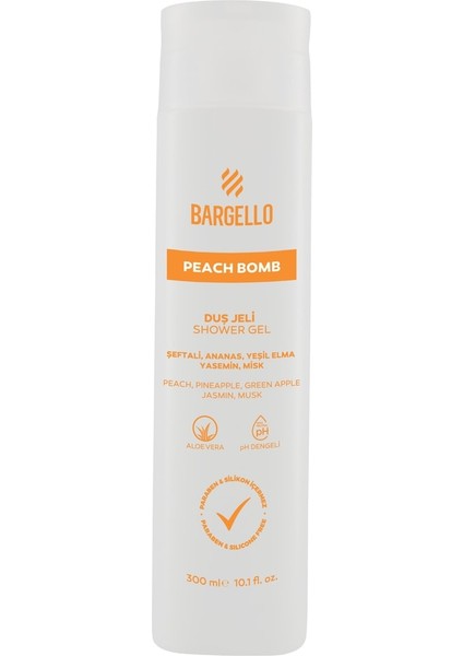 Peach Peach Bomb Duş Jeli 300 ml