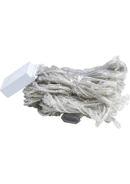 8 Fonksiyonlu 200 LED 10 Saçak Şerit LED 2x2 Perde Ip LED Gün Işığı