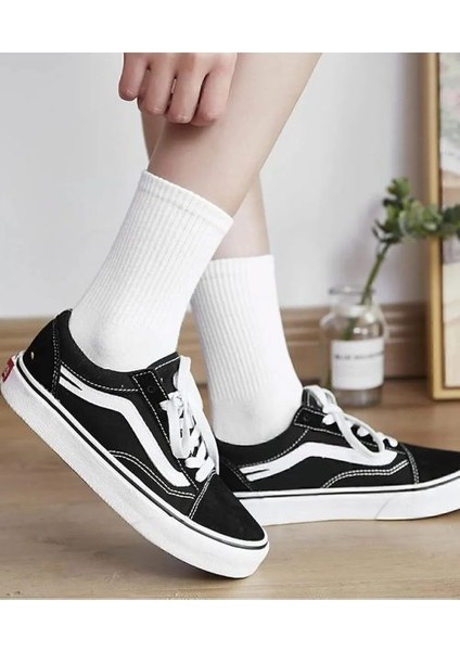 Unisex 8 Çift Tenis Kolej Düz Spor Çorap fiyatları
