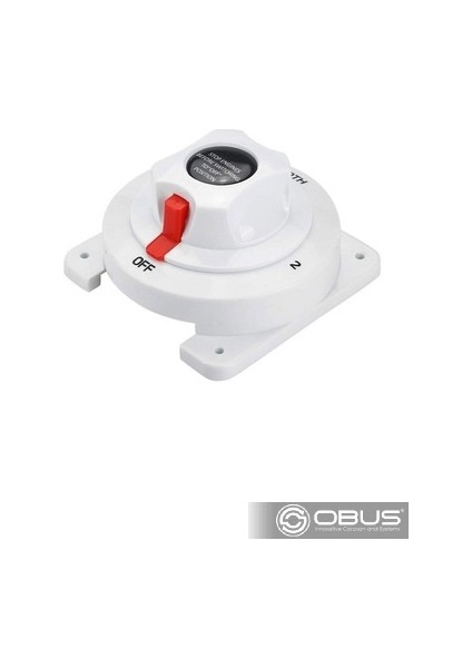 Obus Karavan Akü Şalteri 175A 3p 1+2 Çift Devreli 133MMIC-275B