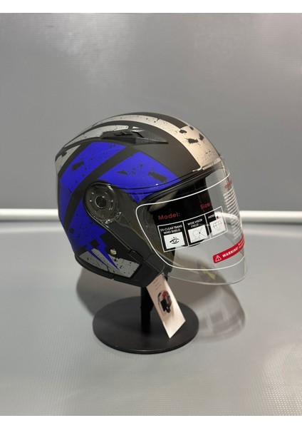 JK512 Yarım Motosiklet Kask G2
