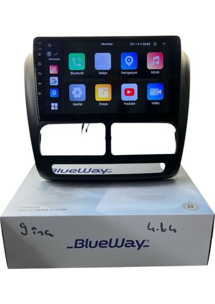 Fiat Doblo 2010-2015 Blueway 4-64 Profesyonel Oem Multimedia