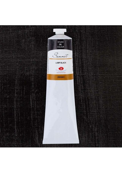 Sonnet Yağlı Boya 120 ml Lamp Black 801