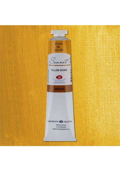 Sonnet Yağlı Boya 46 ml Yellow Ochre 218