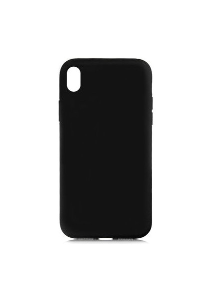 iPhone XR Kılıf Kılıf İçi Kadifeli Esnek Kadifon Lansman Premium Silikon Case Cover
