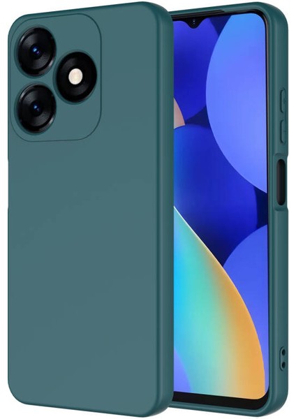 Tecno Spark 10C Kılıf Kılıf Içi Kadifeli Esnek Kadifon Lansman Premium Silikon Case Cover