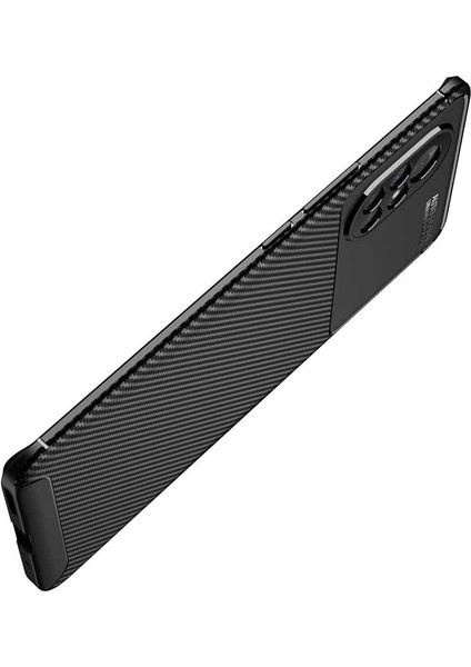 iPhone Se 2022 Kılıf Karekarbon Desenli Şık ve Dayanıklı Torvex Premium Silikon Kapak
