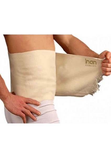 Bej Yün Sarma Kuşak, 2,3 Metre, Şık ve Rahat Kullanım Için Tasarlandı