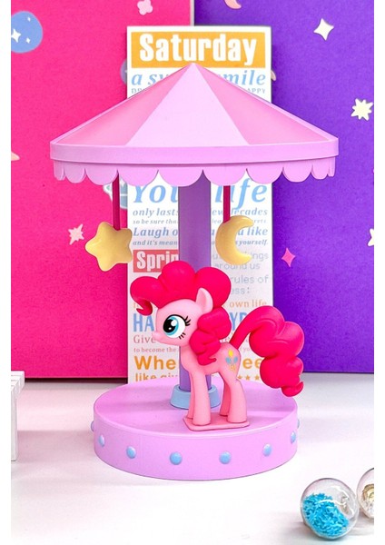 Renkli Pony LED Gece Lambası, Çocuklar Için Tatlı ve Işıltılı Dekorasyon Seçeneği fırsatları