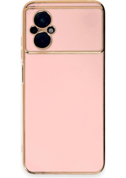 Xiaomi Poco M5 Kılıf Volet Silikon - Pembe - YKD4270-3268