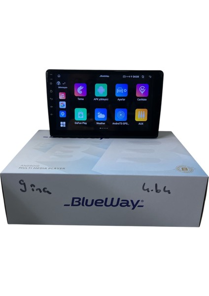 Fiat Egea 2015-2025 Blueway 4-64 Profesyonel Oem Multimedia modelleri