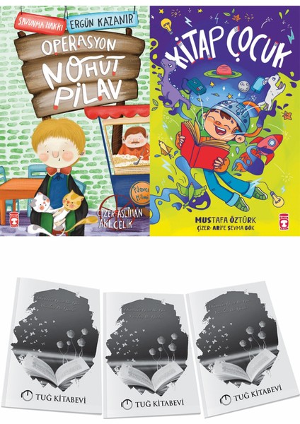Operasyon Nohut Pilav ve Kitap Çocuk + Hediyeli