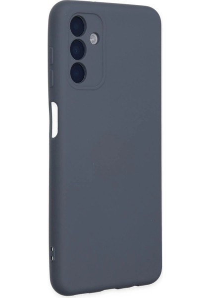Samsung Galaxy A04S Kılıf Nano Içi Kadife Silikon - Gri - YKD5541-7392