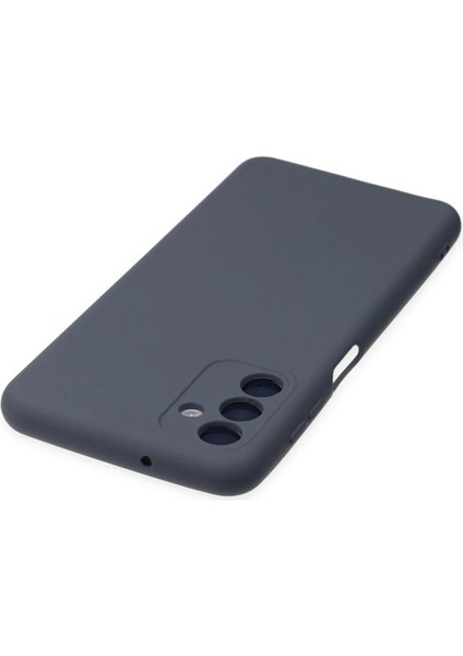 Samsung Galaxy A04S Kılıf Nano Içi Kadife Silikon - Gri - YKD5541-7392