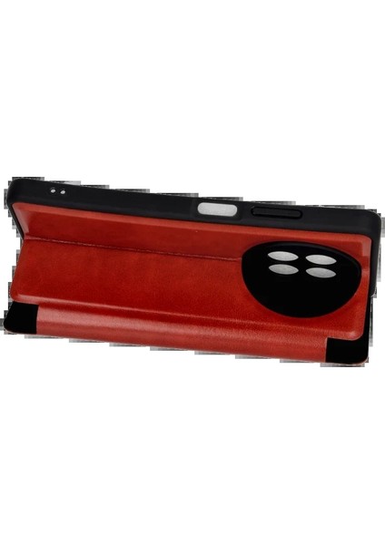 Realme 12 5g Kılıf Flip Cover - Kırmızı - YKD1405-9872