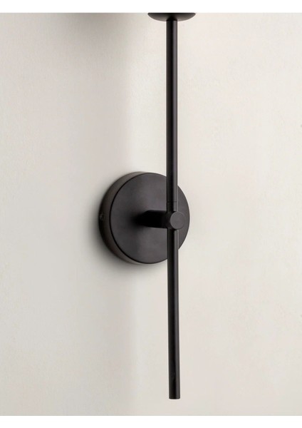 Modern Minimal Duvar Apliği, Siyah Tasarım, Şık ve Fonksiyonel Ev Dekoru modelleri