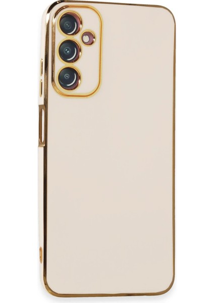 Samsung Galaxy A05S Kılıf Volet Silikon - Beyaz - YKD2802-6401