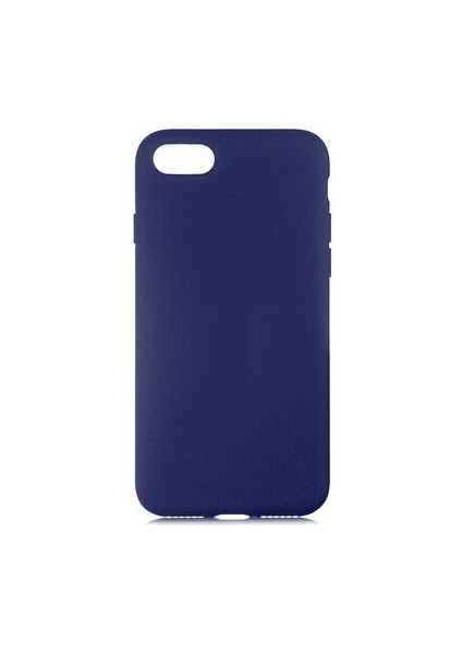 iPhone 7 Kılıf Kılıf İçi Kadifeli Esnek Kadifon Lansman Premium Silikon Case Cover