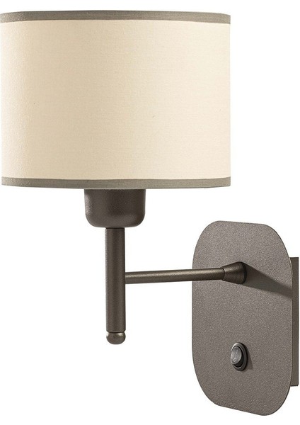 Kahverengi Safir Aplik, Yatakbaşı Aydınlatma, Şık ve Şık Tasarım modelleri