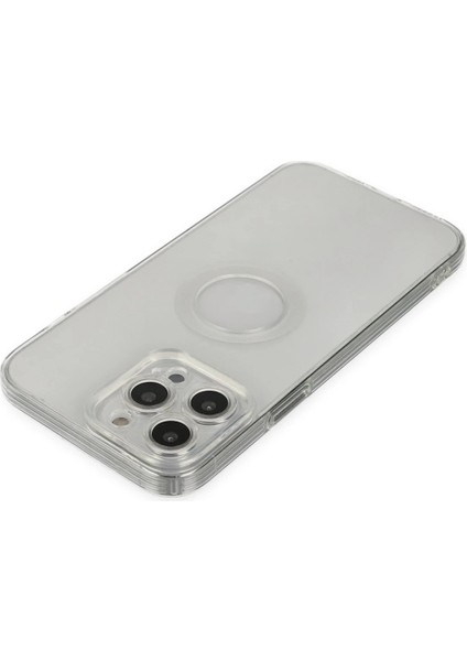 iPhone 13 Pro Max Kılıf Santa Lens Silikon - Şeffaf - YKD2222-4557