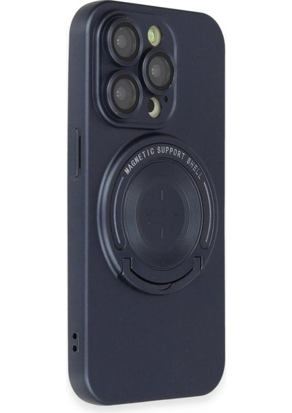 iPhone 14 Pro Kılıf Lukka Magneticsafe Kapak - Lacivert - YKD6231-1107
