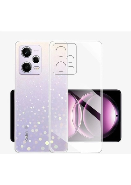 Xiaomi Redmi Note 12 5g Kılıf Lüx Şeffaf Silikon - YKD9977-8298