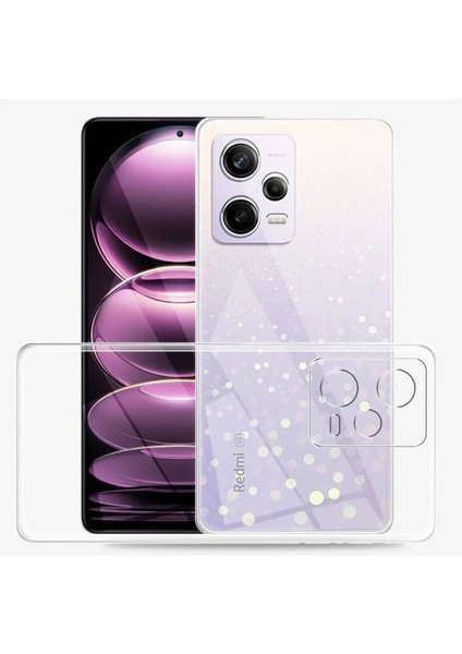 Xiaomi Redmi Note 12 5g Kılıf Lüx Şeffaf Silikon - YKD9977-8298