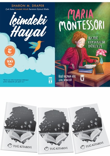 Içimdeki Hayal ve Maria Montessori Haydi Kurtaralım Dünyayı 3 + Hediyeli