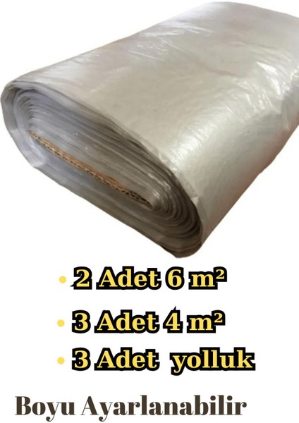 20 Metre Rulo Halı Poşeti Halı Yorgan Battaniye Taşıma Saklama Ambalaj Poşeti (Boyu Ayarlanabilir) fırsatları