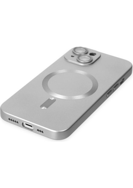 iPhone 14 Plus Kılıf Moshi Lens Magneticsafe Silikon - Gümüş - YKD6375-6869 fırsatları