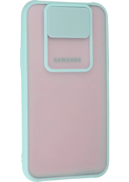 Samsung Galaxy J7 Kılıf Palm Buzlu Kamera Sürgülü Silikon - Turkuaz - YKD4358-6639 fiyatları