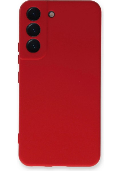 Samsung Galaxy S23 Plus Kılıf Nano Içi Kadife Silikon - Kırmızı - YKD1810-7755