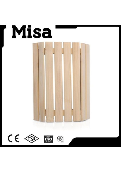 Kahverengi Ahşap Sauna Aydınlatma Aplikası, Doğal ve Şık Tasarım. indirimleri