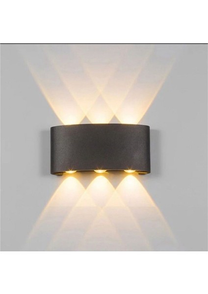 3'lü Çift Yönlü Duvar LED Aplik, Günlük Aydınlatma, Şık ve Enerji Tasarruflu Işık modelleri