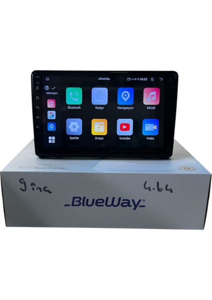 Fiat Ducato 2006-2016 Blueway 4-64 Profesyonel Oem Multimedia