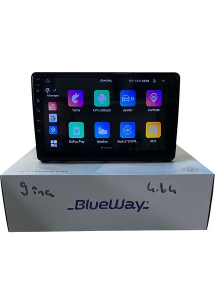Fiat Ducato 2006-2016 Blueway 4-64 Profesyonel Oem Multimedia modelleri