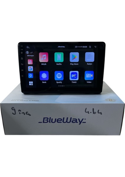 Fiat Ducato 2006-2016 Blueway 4-64 Profesyonel Oem Multimedia indirimleri