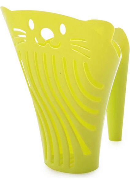 Geniş Ağızlı Kedi Kum Küreği Yeşil Ferrg