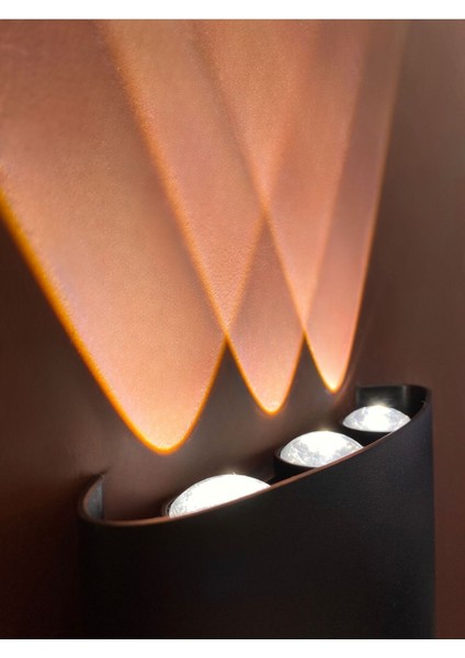 Çift Taraflı Günışığı Aplik Siyah, Şık ve Fonksiyonel Tasarım ile Ev Dekorunuza Şıklık Katın fırsatları