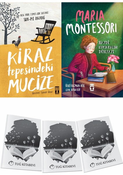 Kiraz Tepesindeki Mucize ve Maria Montessori Haydi Kurtaralım Dünyayı 3 + Hediyeli