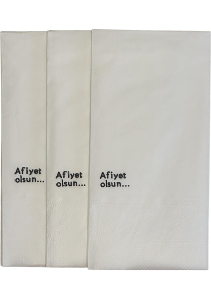 Afiyet Olsun Baskılı Peçete 1 Adet fırsatları
