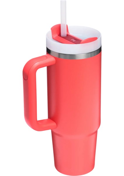 The Quencher H2.0 Flowstate Tumbler | 0,89 Litre (30 Oz) Hot Coral Pipetli Termos fiyatları