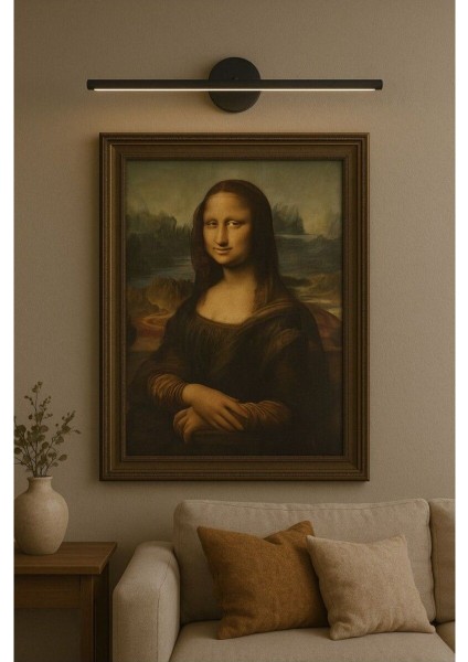 Şık Siyah Dekoratif Banyo Duvar Aynası ve LED Aydınlatmalı Tablo indirimleri