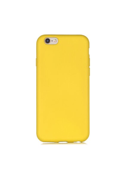 iPhone 6 Kılıf Kılıf İçi Kadifeli Esnek Kadifon Lansman Premium Silikon Case Cover