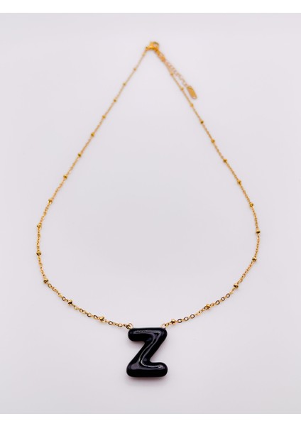 Çelik Kolye Z Harfli Kolye Renkli Balon Harf Kolye fırsatları